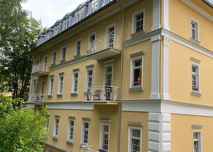 37 Rezidence Britania V Centru Marianskych Lazni Mariańskie Łaźnie